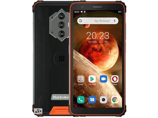 Защищенный смартфон Blackview BV6600 Pro 4/64GB АКБ 8 580 мАч Orange