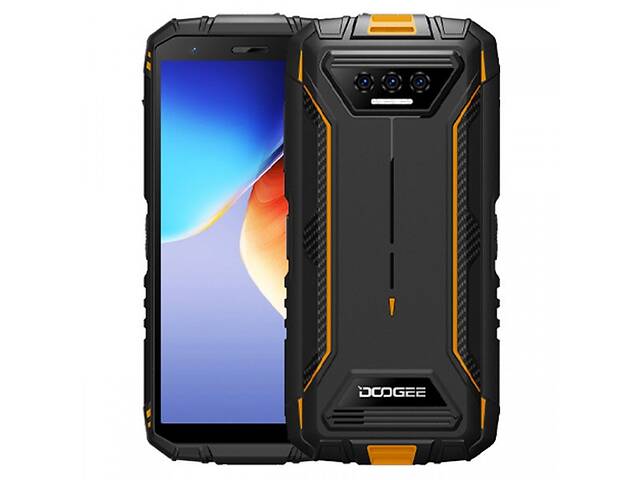 Защищенный смартфон Doogee S41 Max 6/256GB Orange