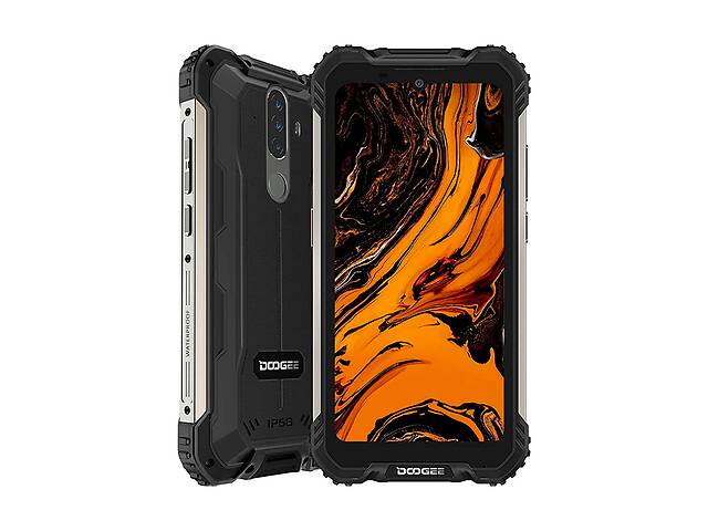 Защищенный смартфон Doogee S58 Pro 6/64GB Black IP68 IP69K Helio P22 NFC 5180mAh