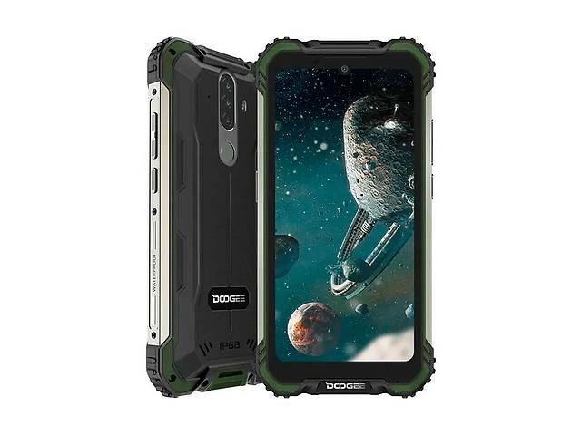 Защищенный смартфон Doogee S58 Pro 6/64GB Green IP68 IP69K Helio P22 NFC 5180mAh
