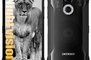 Защищенный смартфон DOOGEE S61 Pro 6/128gb Transparent Black