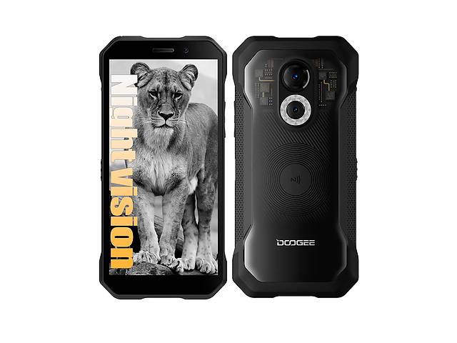Защищенный смартфон DOOGEE S61 Pro 8/128gb Transparent Black