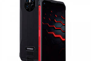 Защищенный смартфон DOOGEE V10 8/128GB Red NFC