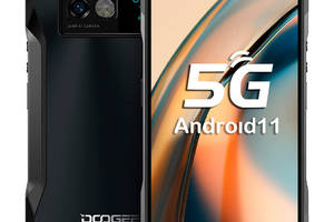 Защищенный смартфон Doogee V20 8/256gb Phantom Grey серый 5G NFC Dimensity 700