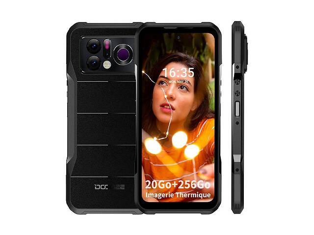 Защищенный смартфон Doogee V20 Pro 5G 12/256Gb Black