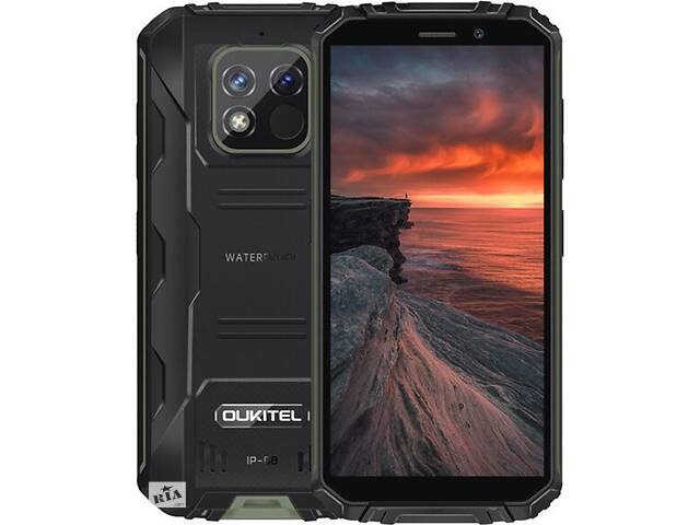 Защищенный смартфон Oukitel WP18 Pro 4/64GB АКБ 12 500 мАч Green