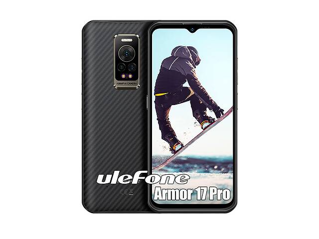 Защищенный смартфон Ulefone Armor 17 pro 8/256gb Black