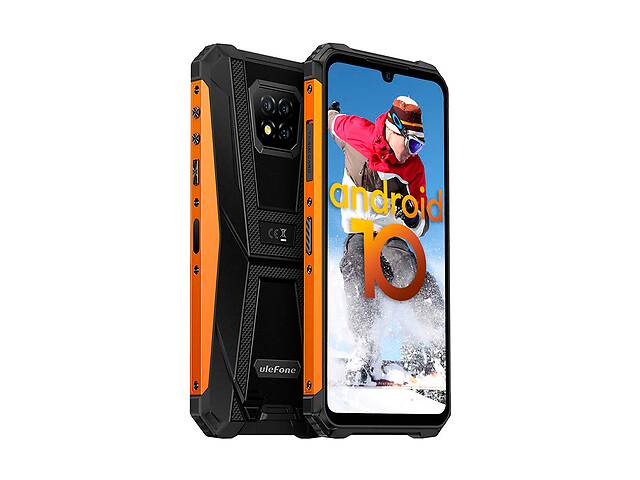 Защищенный смартфон Ulefone Armor 8 4/64GB Orange IP68 Helio P60 5580mAh