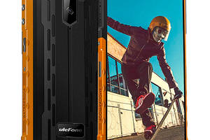 Защищенный смартфон Ulefone Armor X5 3/32GB Orange ораневый Helio A25 IP68 5000 mAh NFC.