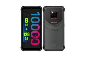 Защищенный смартфон Ulefone Power Armor 14 pro max 8/128gb Black черный NFC 10 000 мАч.