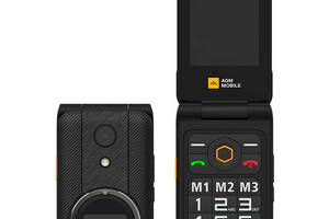 Защищенный телефон AGM M8 Flip Черный
