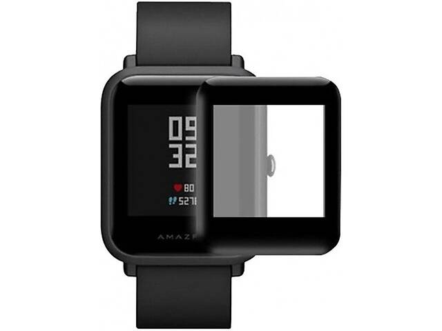 Защитная пленка для Xiaomi Amazfit Bip S/Bip/Bip Lite Black (Код товара:14577)