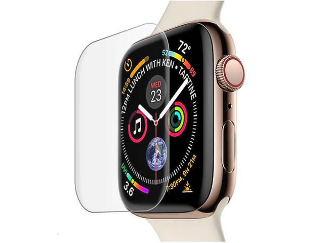 Защитное 3D стекло Mocolo с УФ лампой для Apple watch (44mm)