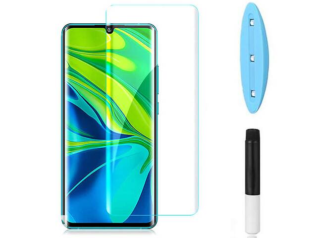 Защитное 3D стекло Mocolo с УФ лампой для Xiaomi Mi Note 10 Lite (Прозрачный) 817197