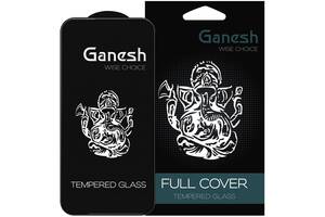 Защитное стекло Epik Ganesh Full Cover Apple iPhone 14 Pro 6.1' Черный 1395951