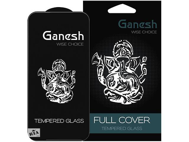 Защитное стекло Epik Ganesh Full Cover Apple iPhone 14 Pro Max 6.7' Черный 1395953