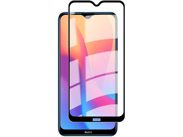 Защитное стекло Full screen PowerPlant для Xiaomi Redmi 8A, Black