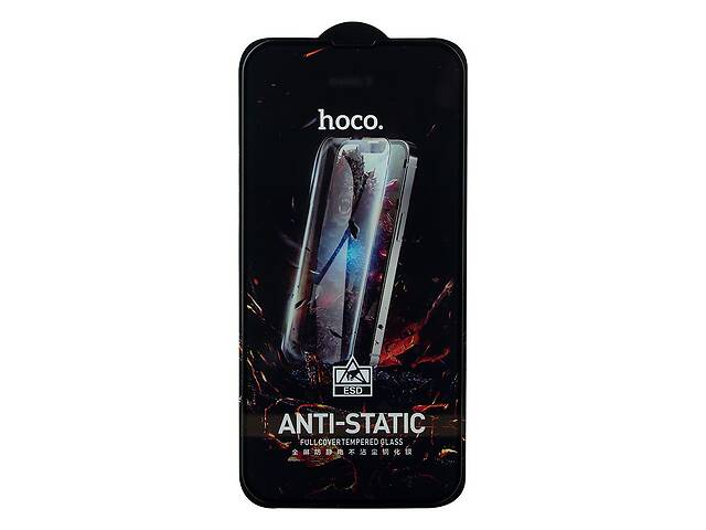 Защитное стекло Hoco G10 HD Anti-static iPhone 13/ iPhone 13 Pro/ iPhone 14 25 шт Black