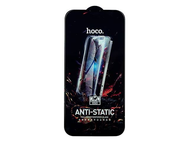 Защитное стекло Hoco G10 HD Anti-static iPhone 13 Pro Max/ iPhone 14 Plus 25 шт Black