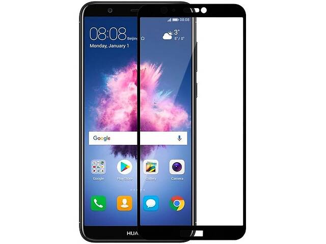 Защитное стекло Huawei P Smart 2018 Black (Код товара:14650)