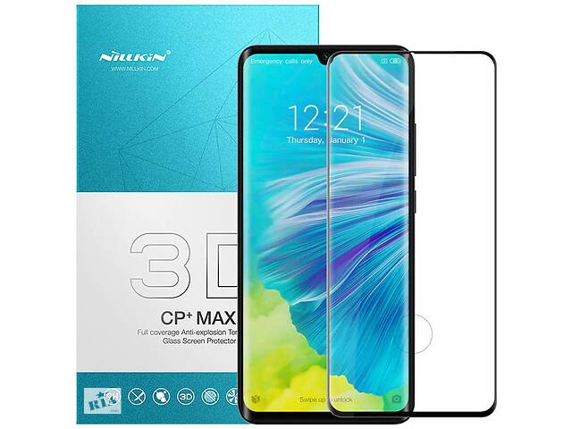 Защитное стекло Nillkin CP+ max 3D для Xiaomi Mi Note 10 Lite Черный 859316