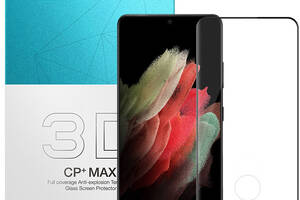 Защитное стекло Nillkin CP+ max 3D Samsung Galaxy S21 Ultra Черный