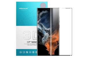 Защитное стекло Nillkin CP+ max 3D Samsung Galaxy S22 Ultra Черный 1351044