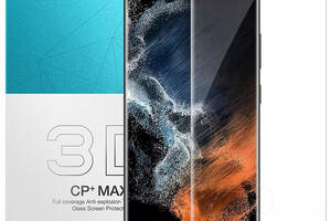 Защитное стекло Nillkin CP+ max 3D Samsung Galaxy S23 Ultra Черный