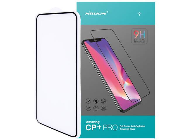 Защитное стекло Nillkin CP+PRO Xiaomi K30/Poco X3 NFC/X3 Pro/Mi 10T/Mi 10T Pro/Mi 10T Lite Черный