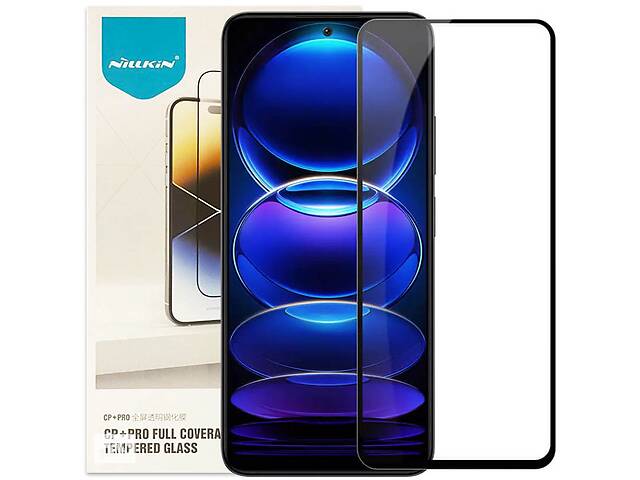 Защитное стекло Nillkin CP+PRO Xiaomi Poco X5 Pro 5G / Note 12 Pro 5G / 12 Pro+ 5G Черный