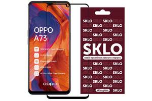 Защитное стекло SKLO 3D full glue для Oppo A73 Черный 1059466