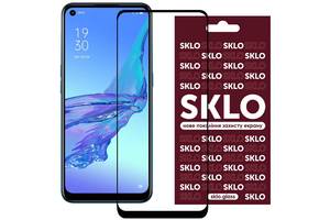 Защитное стекло SKLO 3D full glue Oppo A76 4G Черный 1357094