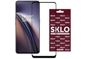 Защитное стекло SKLO 3D full glue Oppo Reno7 Lite Черный 1370902