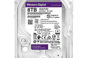 Жесткий диск Western Digital Purple WD82PURZ 8 TB