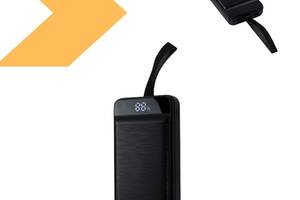 Зовнішній акумулятор XO PR159 QC22.5W PD20W 50000 mAh (чорний) отримуєеться, що модель PR158 була змінена на PR159. (...