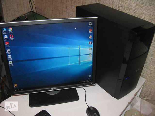 Игровой Intel E8400 3.0GHz Х 2 ядра, RAM 4GB, Video Ati Radeon HD 6450, HDD 250GB, Window 10. Много Игр установленных.