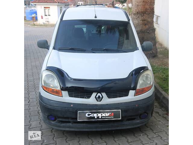 Дефлектор капота 2004-2008 (EuroCap) для Renault Kangoo 1998-2008 рр.