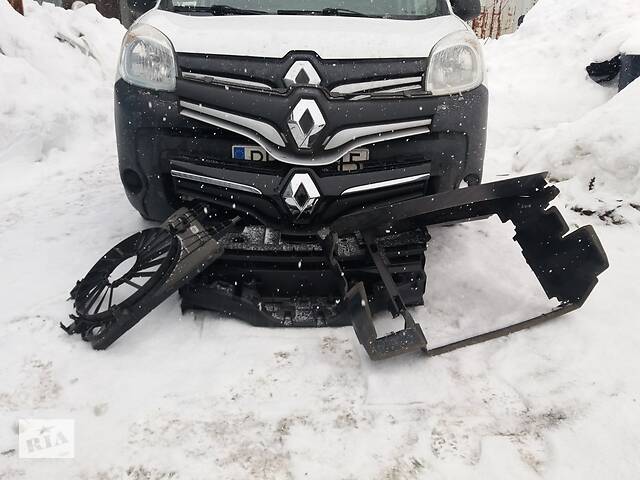 Дефлектор Защита радиатора Renault Kangoo 3 Рено Кенго 1.5 DCI 2013-2020 г.в.