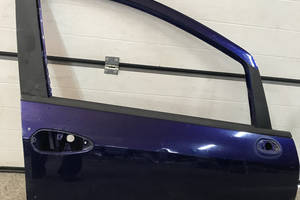 Двері передні праві Fiat Linea 2007-2015 темно-синій металік