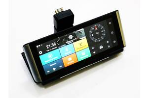 DVR K6 Видеорегистратор на торпеду - 2 камеры / GPS / 7' IPS Экран / 4Ядра / 8Gb / 1Gb Ram / Android