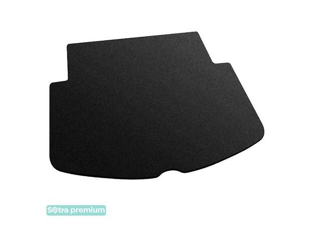 Двухслойные коврики Sotra Premium 10mm Black для Nissan Cube (mkII)(багажник) 2002-2008 (ST 08645-CH-Black)
