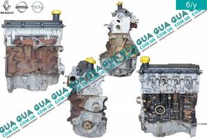 Двигатель ( мотор без навесного оборудования ) стартер спереди DELPHI K9K728 Nissan / НИССАН KUBISTAR 1997-2008 / КУ...