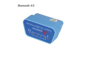 ДИАГНОСТИЧЕСКИЙ АВТОСКАНЕР ELM327 AERMOTOR blue V1.5 Android PC Bluetooth 4.0