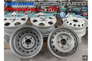 Диск колісний R15 6JX15H2 ЕТ75 однокатковий VW Volkswagen LT 2.3 2.5 sdi 2.5 2.8 tdi (1996-2006) A9034011402 2D0601027E