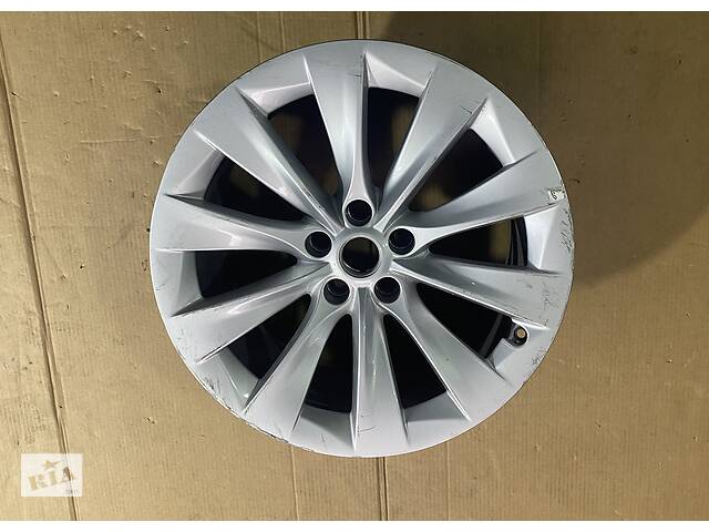 Диск колісний задній 20X10.0 J35 - SILVER SLIPSTREAM Tesla model X 1027225-00-B