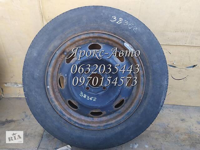 Диск стальной с резиной 6Jx R15 4x108 ET18 D63.35 резина dunlop 195\ 65 r15 000038362