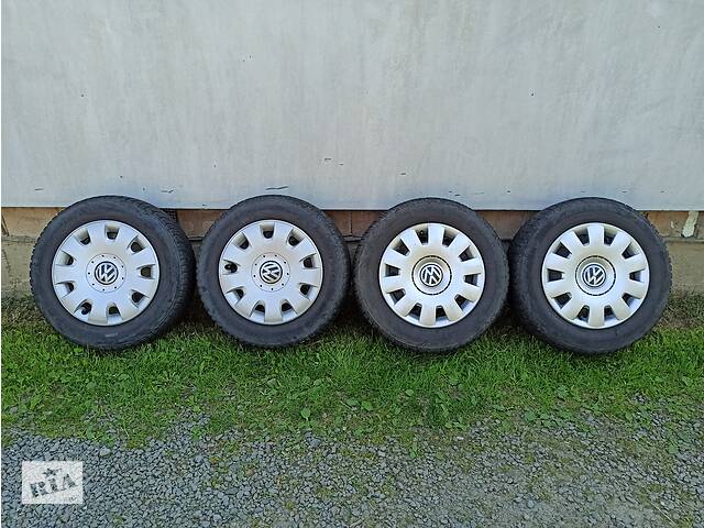 Диски 5х112 R15 Шины Зима 195/65 R15 Колпаки Комплект 4 шт VW Jetta Джета диск с шиной для Volkswagen Jetta 2004-2010