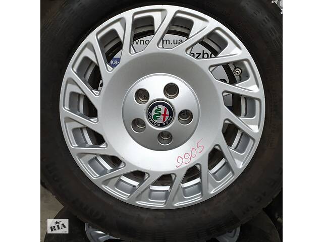 Диски Alfa Romeo R16 5x110 комплект титановых дисков