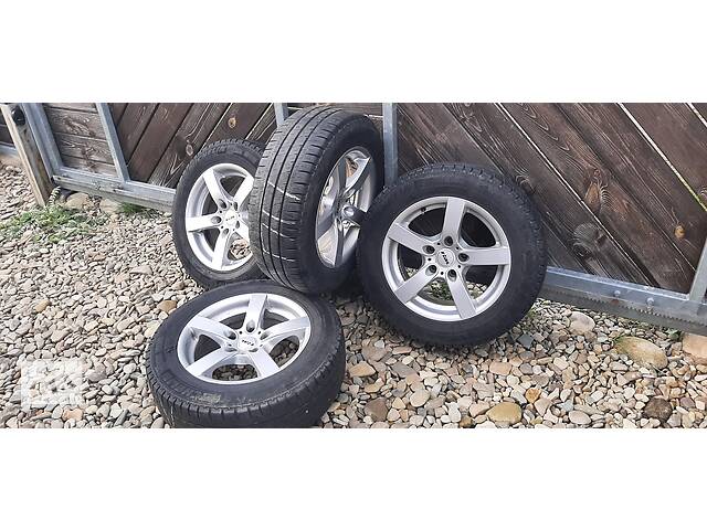 Комплект Дисків Rial PCD5*120 7Jx16 EH2+ ET20+шиниMichelin AGILIS 205/65 R16C 107/105T літні б VW T5