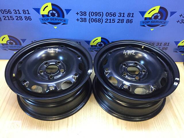 Диски стальные R14 5X100 6J ET43 VAG 6Q0601027A